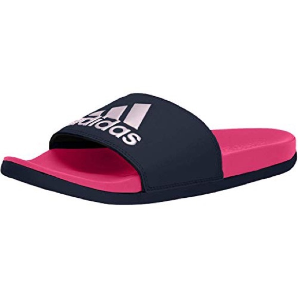 adidas pink slide